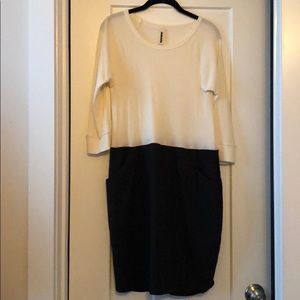 NWOT Anthropologie Ribbed Shift Dress, sz M